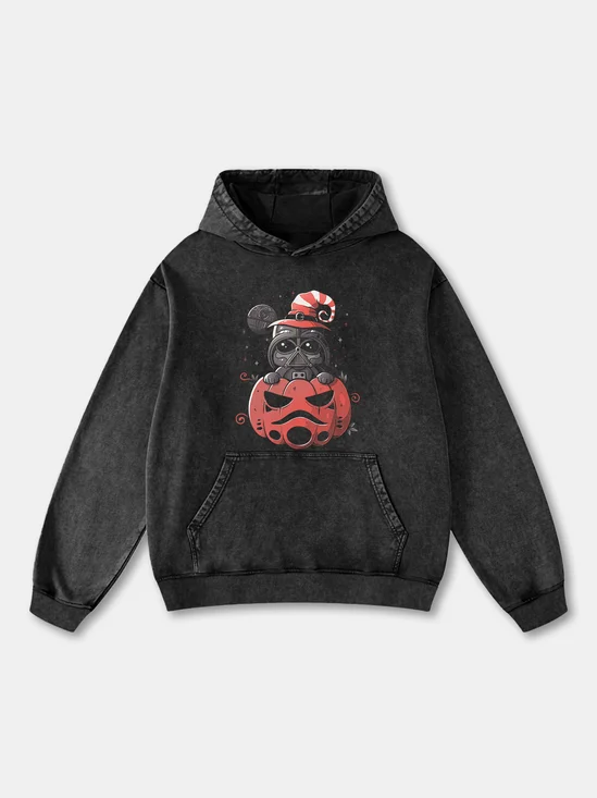 Hardaddy x Eduely Halloween Star Pumpkin Guitar Hoodie Sweatshirt
