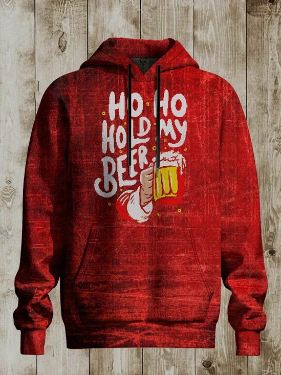 Hardaddy X Eduely Christmas Beer Hoodie Sweatshirt