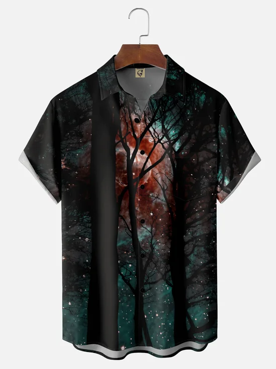 Hardaddy X Boby Berto Moisture-wicking Forest Chest Pocket Casual Shirt