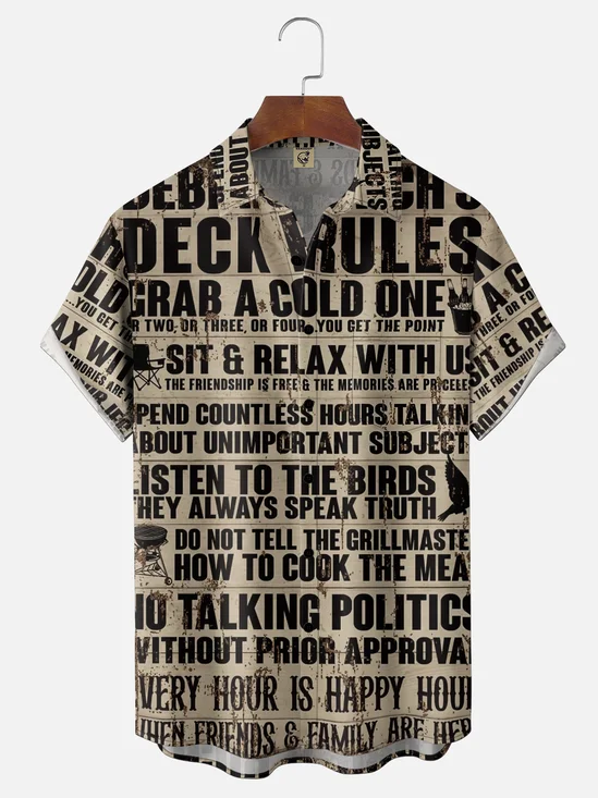 Moisture Wicking Chicken Soup Warning Cheest Pocket Holiday Shirt