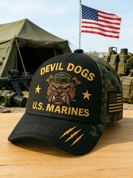 American 250th Anniversary Independent Day Veterans Patriotic Print Baseball Cap