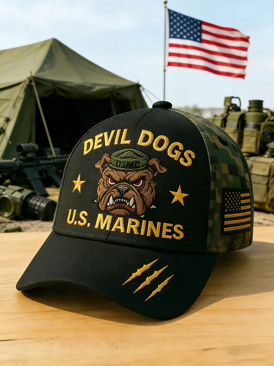 American 250th Anniversary Independent Day Veterans Patriotic Print Baseball Cap