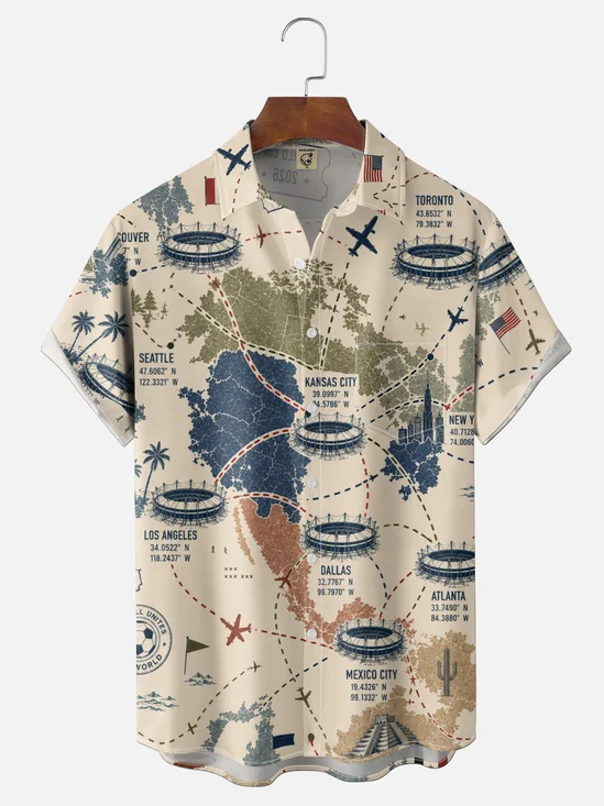 Hardaddy X Valentina Bjekovic Moisture-wicking Football Soccer Chest Pocket Casual Shirt