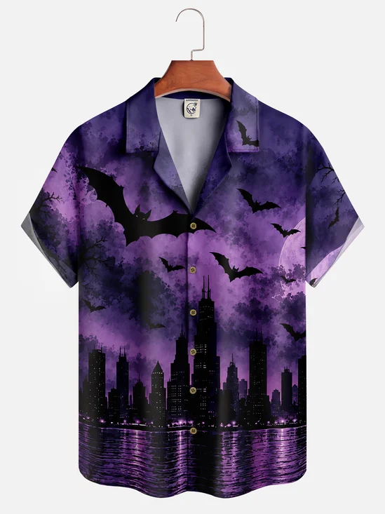 Hardaddy X Valentina Bjekovic Moisture-wicking Halloween Camp Shirt