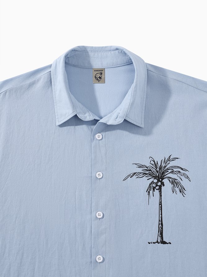 Hardaddy® Cotton Coconut Tree Resort Shirt