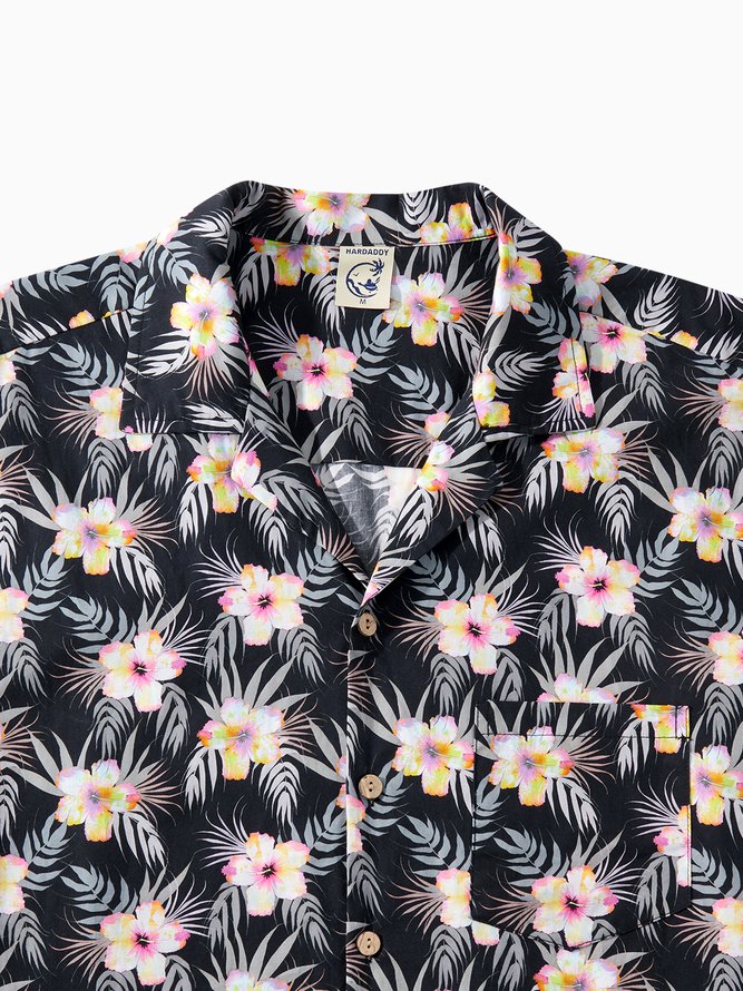 Hardaddy®Cotton Tropical Chest Pocket Resort Shirt
