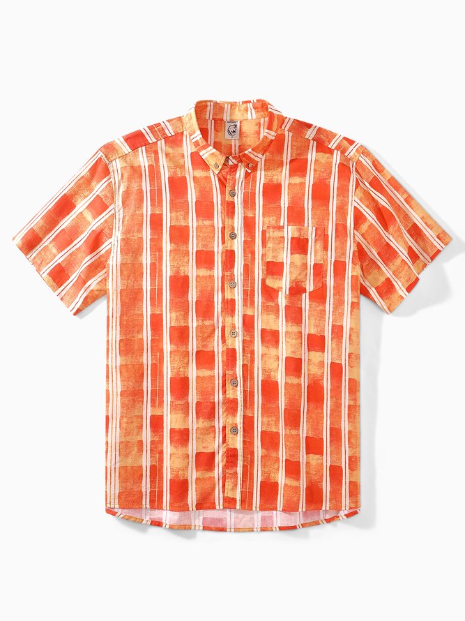 Hardaddy® Cotton Striped Oxford Shirt