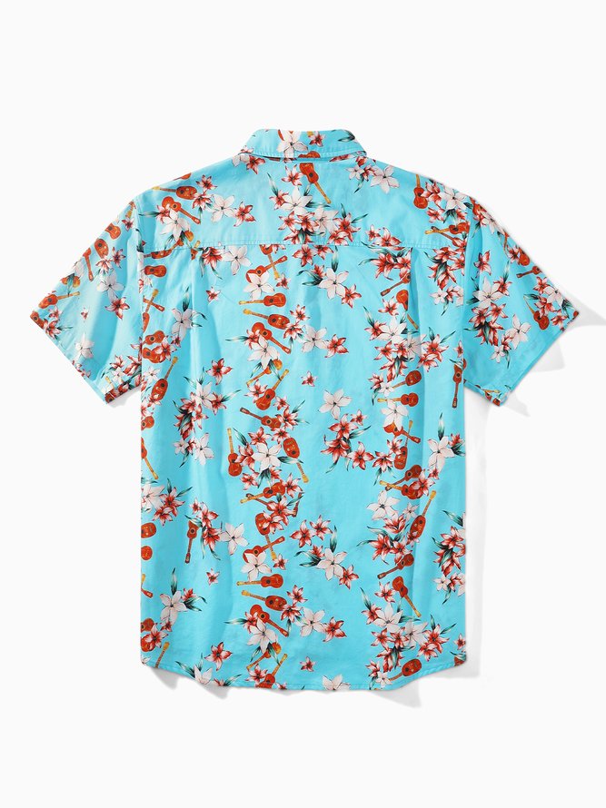 Hardaddy® Cotton Plumeria Oxford Shirt