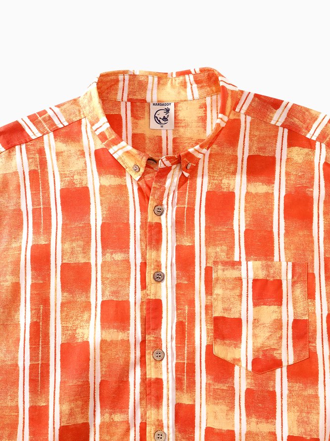 Hardaddy® Cotton Striped Oxford Shirt