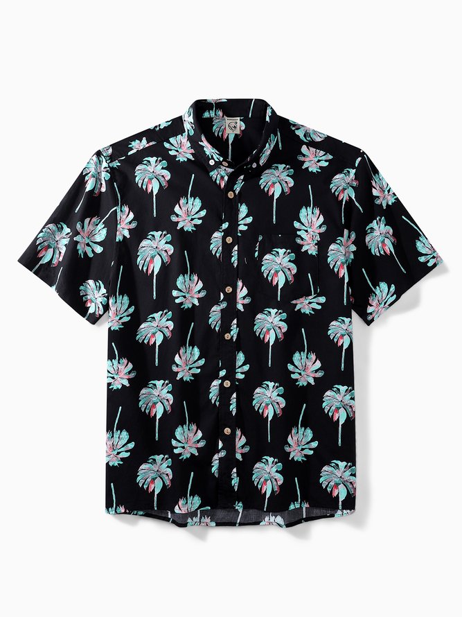 Hardaddy® Cotton Palm Tree Oxford Shirt