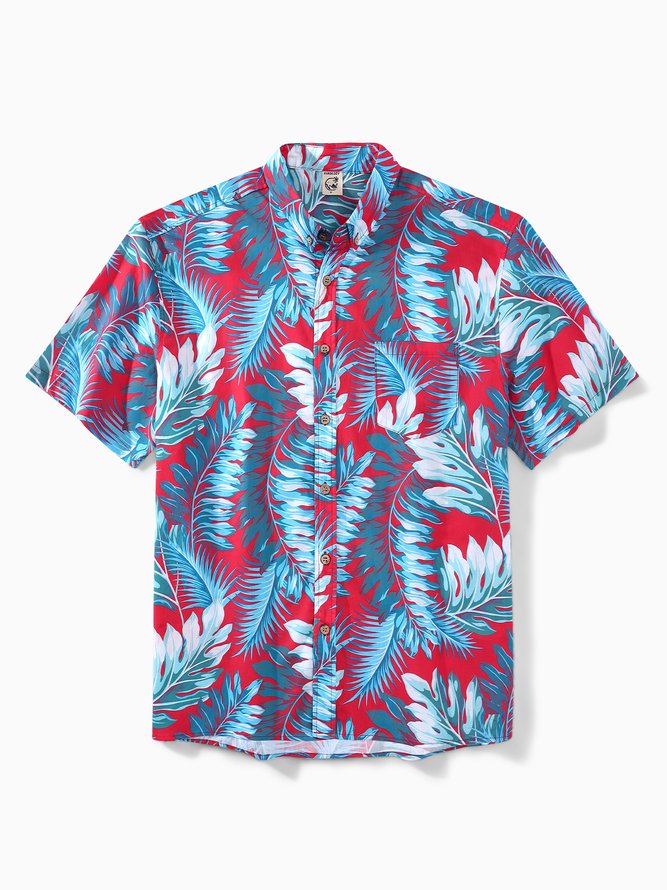 Hardaddy® Cotton Leaves Oxford Shirt