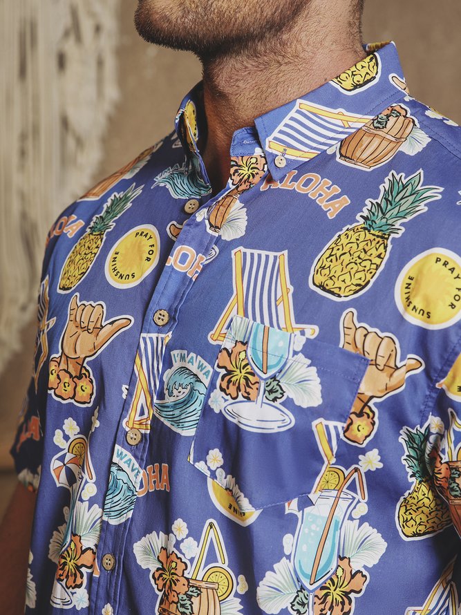 Hardaddy® Cotton Beach Party Oxford Shirt