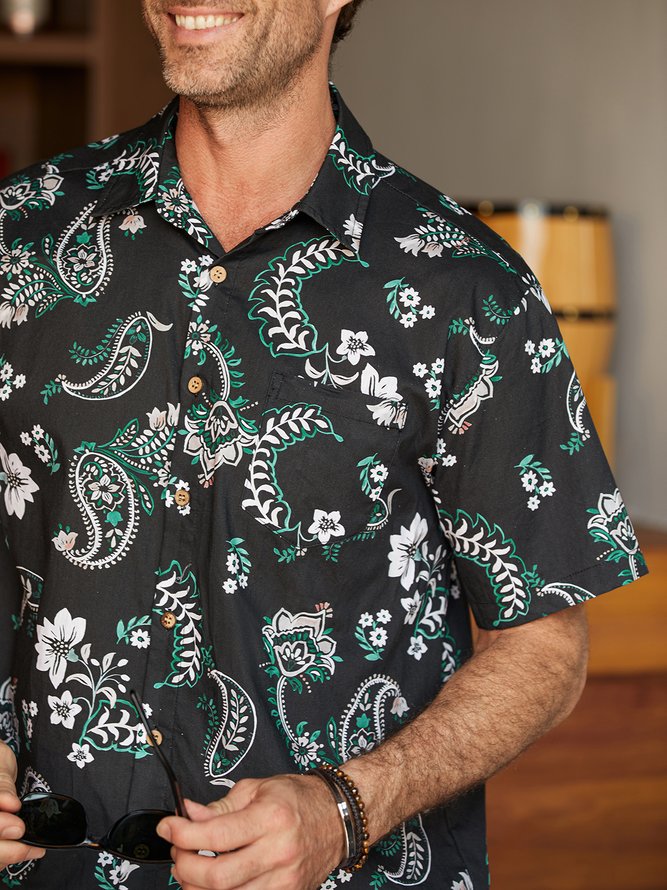 Hardaddy® Cotton Paisley Resort Shirt