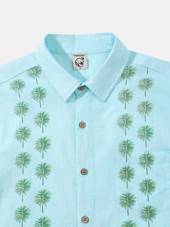 Hardaddy® Cotton Plants Guayabera Shirt