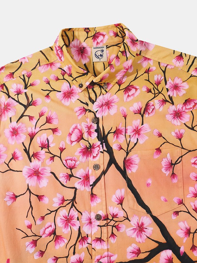 Hardaddy® Cotton Sakura Hawaiian Shirt
