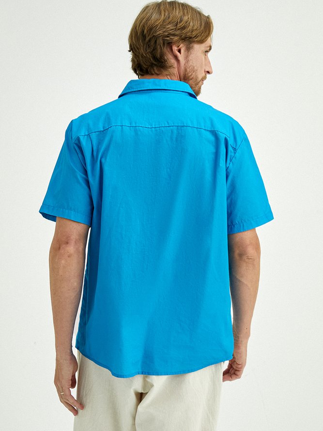 Hardaddy® Cotton Mid Century Pattern Bowling Shirt