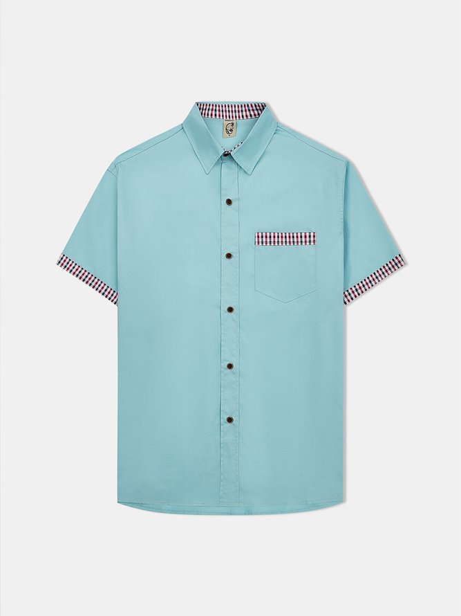 Hardaddy® Cotton Plaid Contrast Resort Shirt