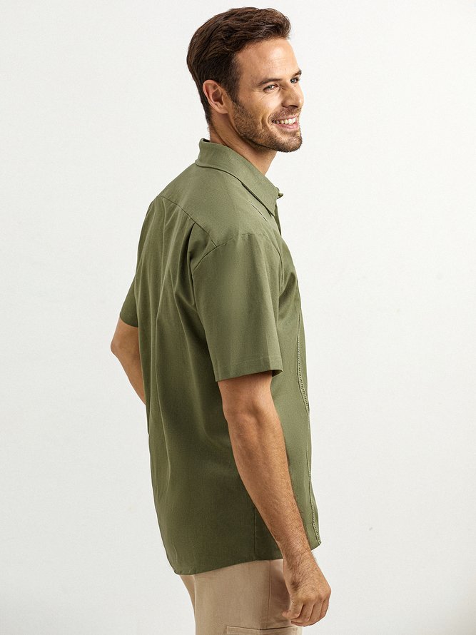 Hardaddy® Cotton Ribbon Guayabera Shirt