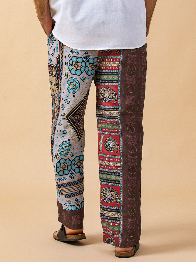 Folk-custom Casual Loose Ethnic Pants