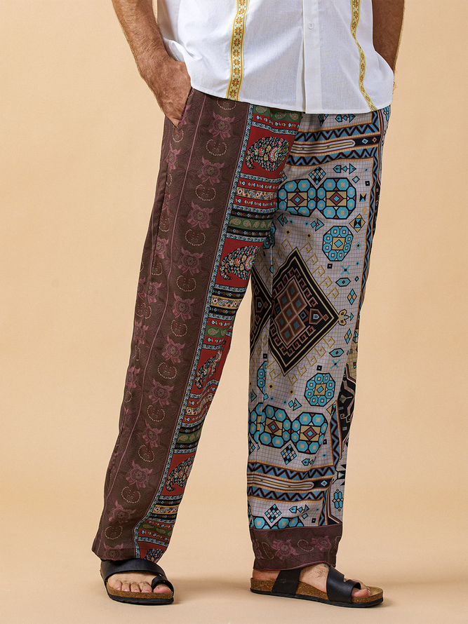 Folk-custom Casual Loose Ethnic Pants