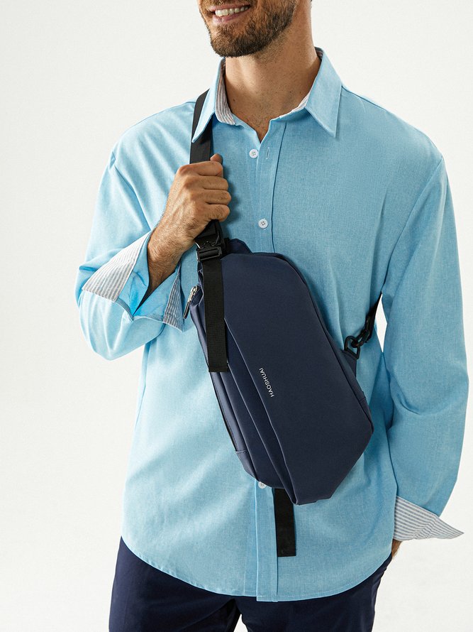 Men Casual Nylon Shoulder Bag