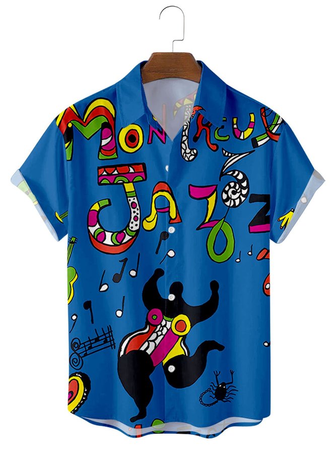 Geometric Printed Shirts hardaddy