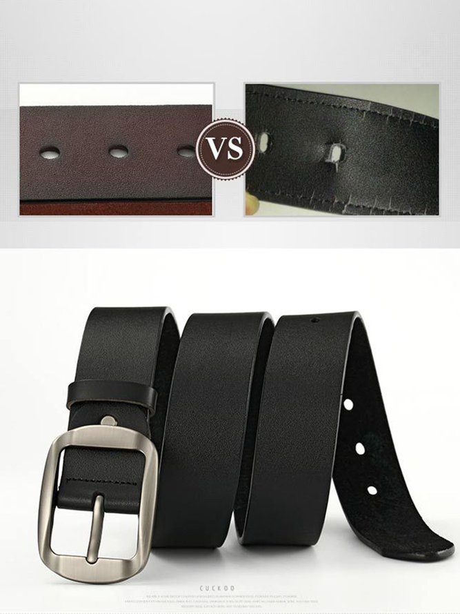 Men's Vintage Casual Real Leather Belt