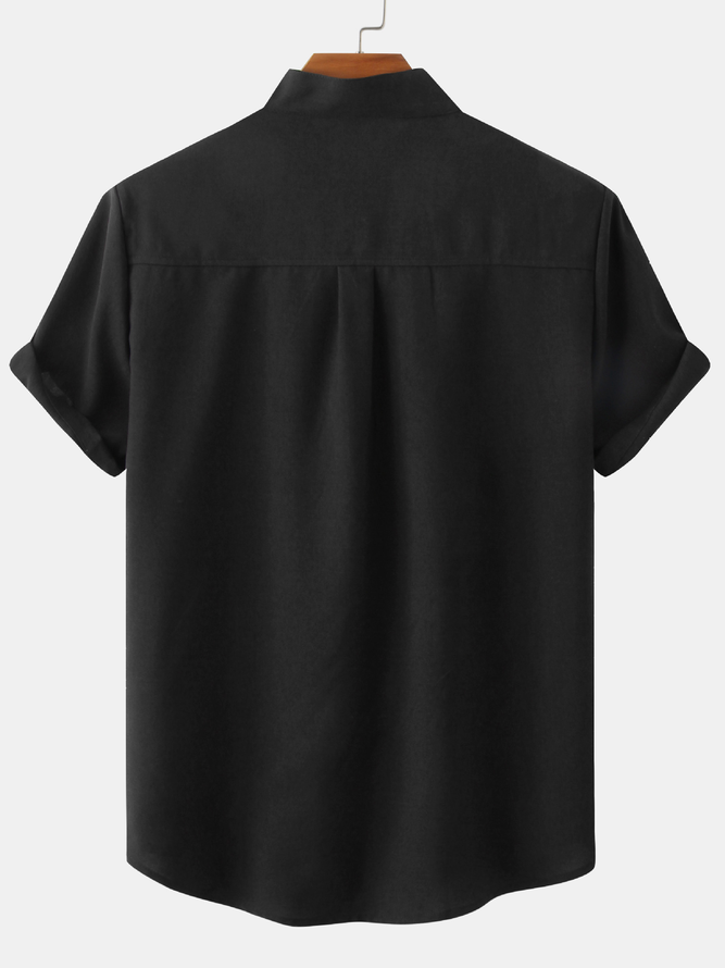 Casual Short Sleeve Short Sleeve Shirt ”This size is two sizes smaller than normal“