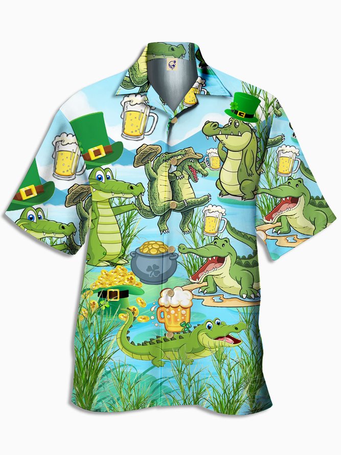 St. Patrick's Day Short Sleeve Resort Shirt