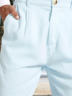 Cotton Plain Casual Bermuda