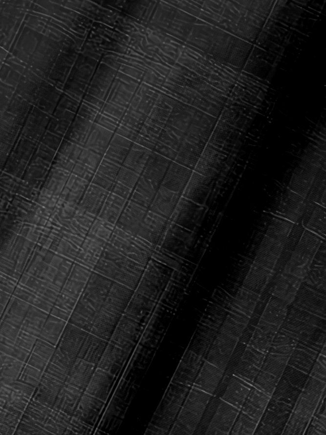 Abstract Geometric Button Short Sleeve Polo Shirt
