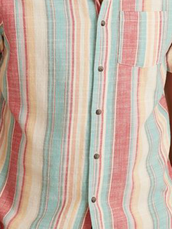 Striped Long Sleeve Casual Shirt