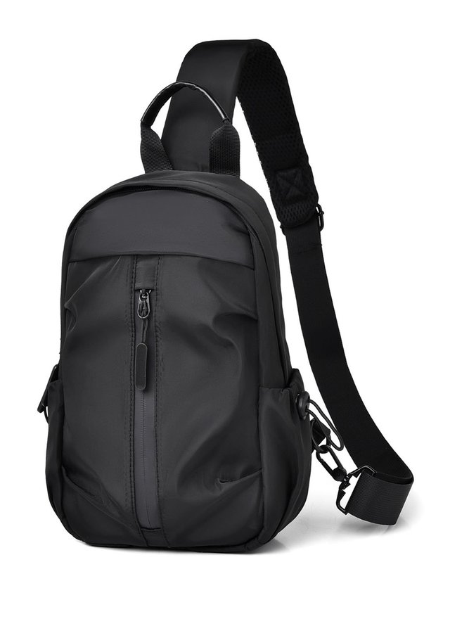Outdoor Large-capacity Multi-function Men's Chest Bag Messenger Bag