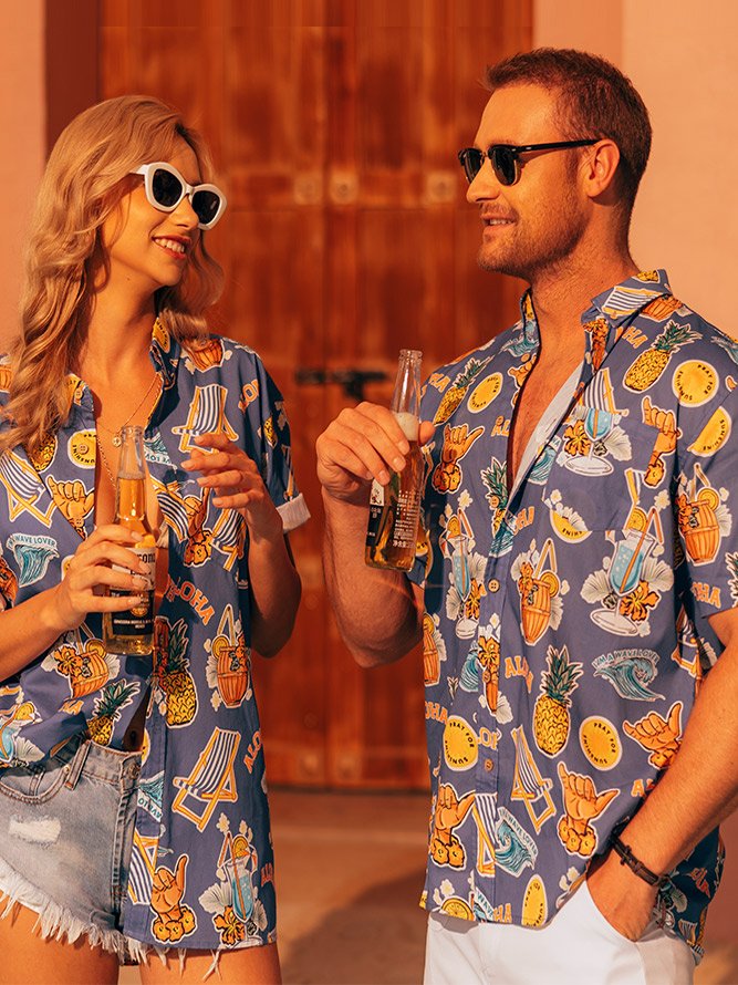Hardaddy® Cotton Beach Party Oxford Shirt