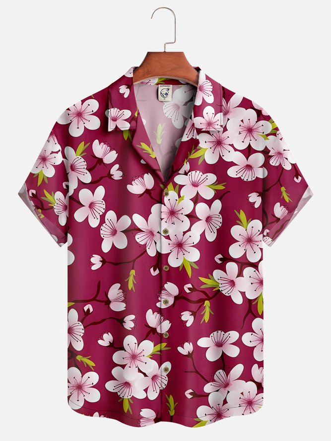 Japanese Sakura Aloha Shirt