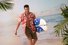 Holiday Style Hawaiian Series Plant Flower Leaf Element Lapel Short-Sleeved Shirt Print Top
