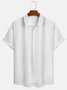 Striped Short Sleeve Bowling Shirt