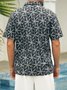 Hardaddy®Cotton Ombre Floral Cheast Pocket Resort Shirt