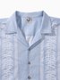 Hardaddy® Cotton Plants Chest Pocket Bowling shirt