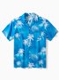 Hardaddy®Cotton Coconut Tree Chest Pocket Resort Shirt
