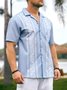 Hardaddy® Cotton Plants Chest Pocket Bowling shirt