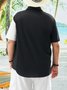 Big Size Split Chest Pocket Short Sleeve Shirts