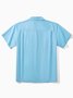 Hardaddy® Cotton Guitar Pineapple Chest Pocket Resort Shirt