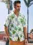 Hardaddy® Cotton Coconut Tree Chest Pocket Aloha Shirt