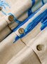 Hardaddy® Cotton Palm Tree Chest Pocket Resort Shirt