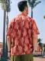 Hardaddy® Cotton Leaves Chest Pocket Aloha Shirt