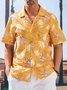 Hardaddy® Cotton Coconut Tree Chest Pocket Resort Shirt