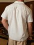 Hardaddy® Cotton Palm Tree Chest Pocket Resort Shirt
