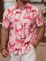 Funky Pig Chest Pocket Short Sleeve Casual Shirt