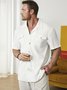 Hardaddy® Cotton Plain Double Flap Pockets Resort Shirt